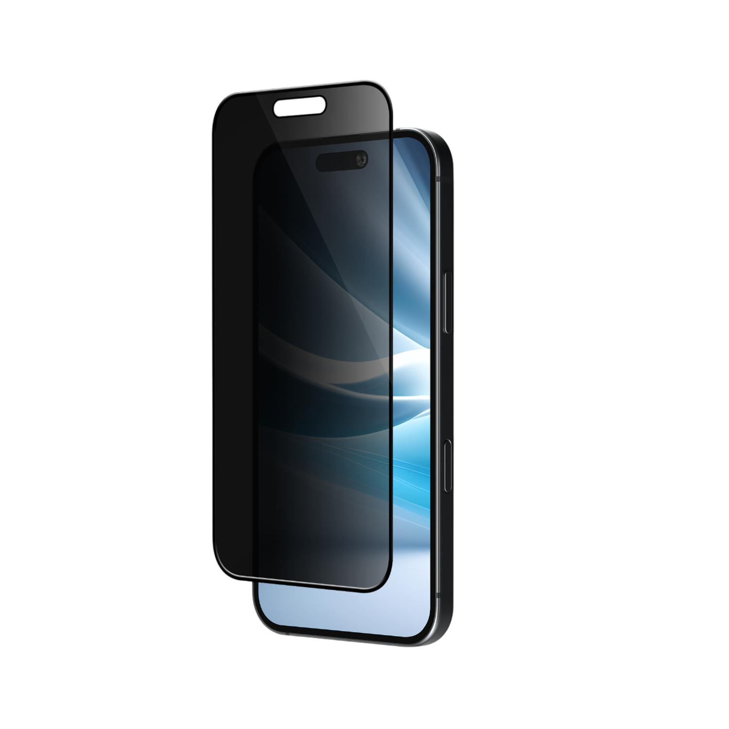 Isy Ipg-4000-2.5d Screenprotector Voor Apple Iphone 16 Pro Zwart