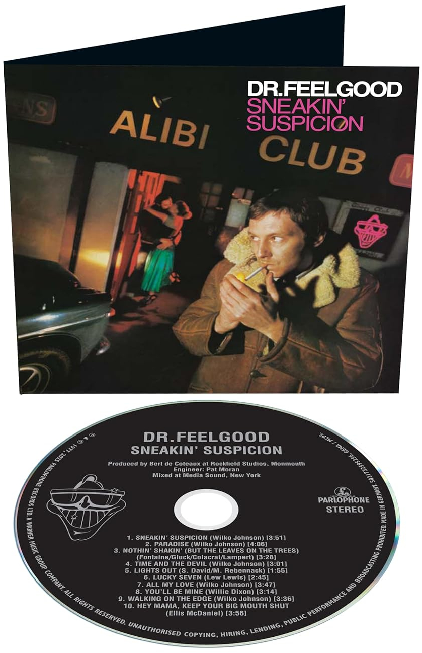 Az album borítója egy férfit mutat, aki egy klub előtt cigarettát gyújt. Egy pár ölelkezik a háttérben. A CD is látható.
