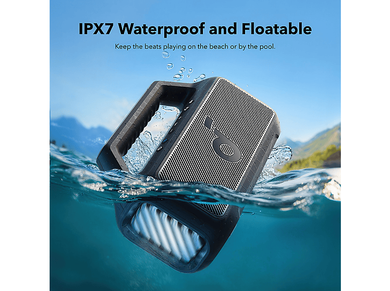 Głośnik mobilny SOUNDCORE Boom 2 Czarny – zdjęcie 3