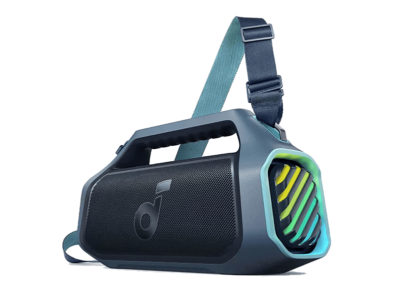 Głośnik mobilny SOUNDCORE Boom 2 Plus Niebieski