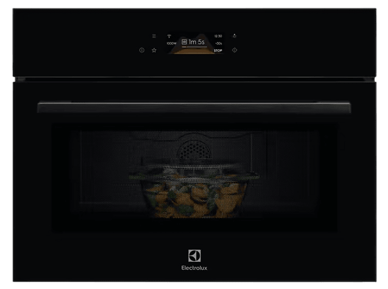 Kuchenka mikrofalowa ELECTROLUX LVM8E08Z MealAssist 1000W średnica 36 cm pojemność 44L Czarny
