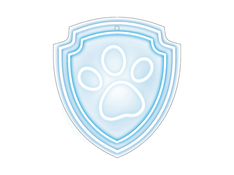 Wiszący neon LED FOREVER TF1 Psi Patrol – Łapa OW-130246 Wielokolorowy