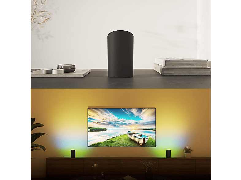 PHILIPS Hue Play Wallwasher Doppelpack Tischleuchte RGB