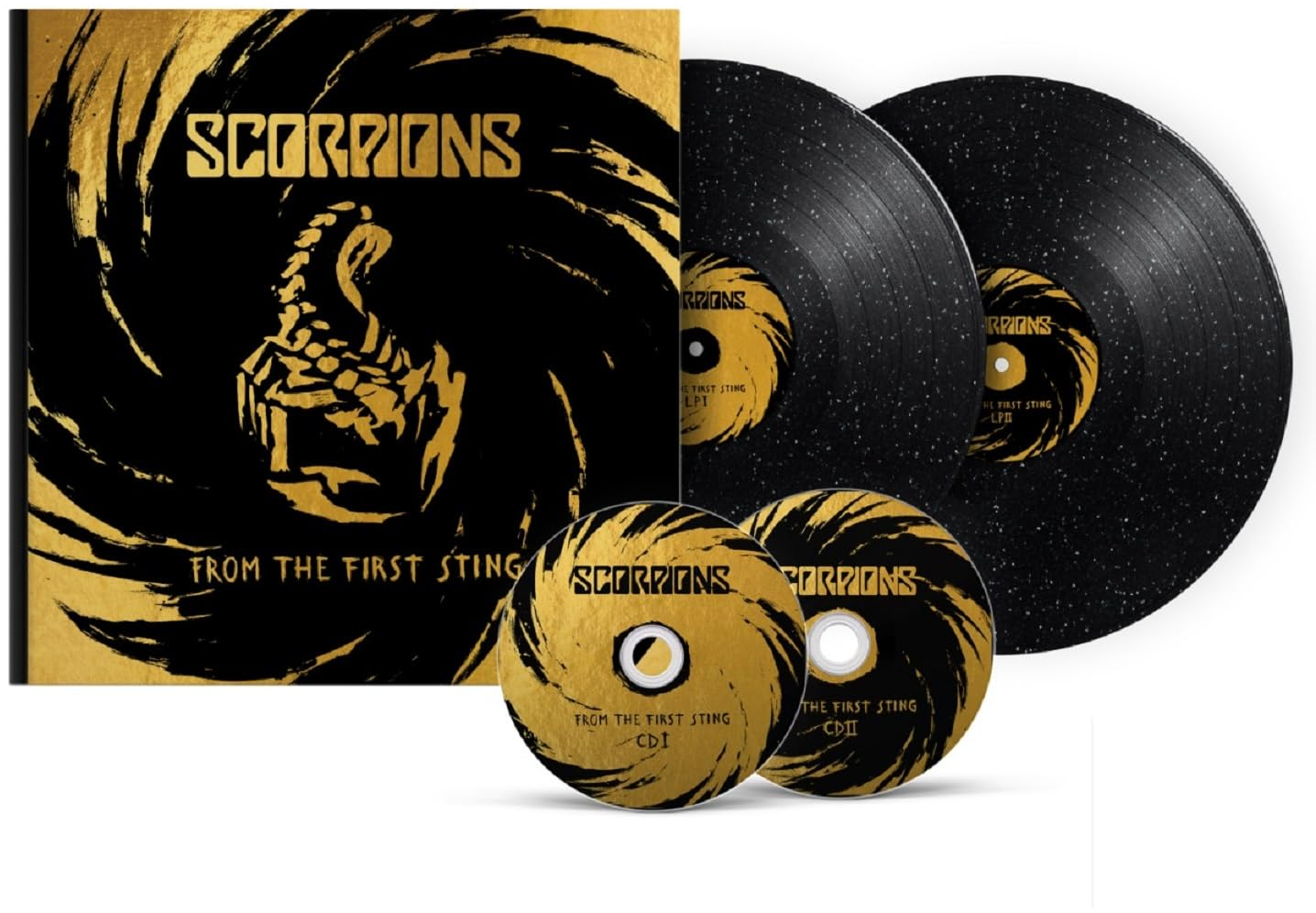 Scorpions - From The First Sting (Limited Deluxe Bookpack) (Sparkling Vinyl) (LP + CD)