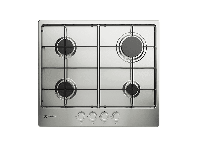 Piano Cottura Indesit THP 642 Ix/I 1, 4 zone cottura, 58 cm x 51