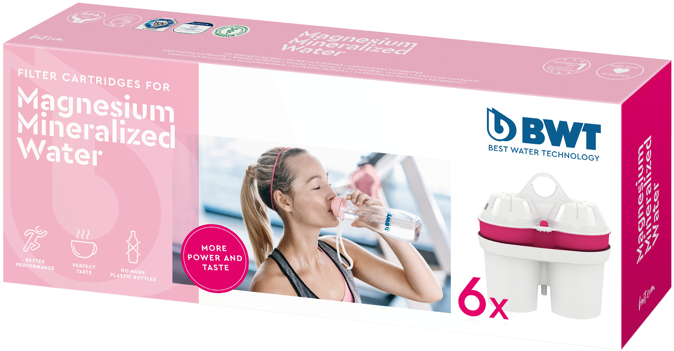BWT 6 db-os Magnéziumos szűrőbetét