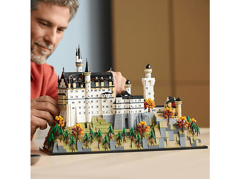 Thumbnail - LEGO Architecture 21063 Schloss Neuschwanstein Bausatz, Mehrfarbig