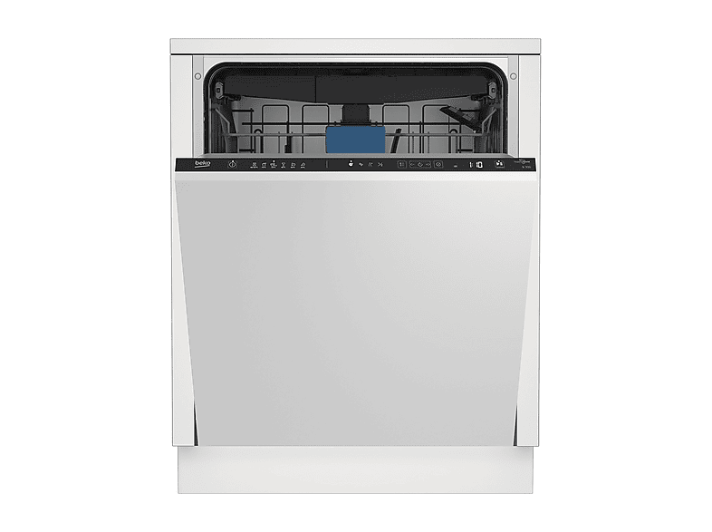 LAVASTOVIGLIE INCASSO Pannello frontale non in dotazione BEKO BDIN37530, Programmi 6, Dimensioni: L 59,8 cm, A 81,8 P 55 Rumorosità 44 dB(A), Consumo di acqua 9,9 l, Bianco, Classe D