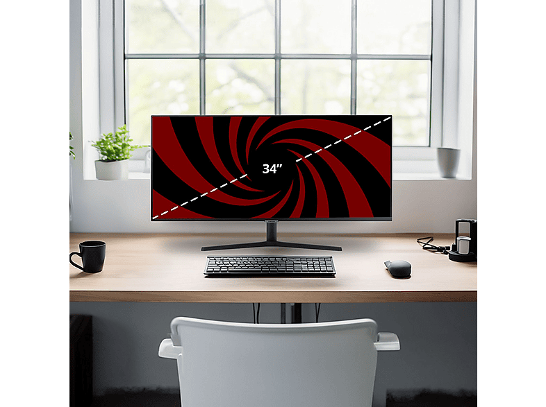 LG UltraWide 34WQ500-B | 34 inch - 2560 x 1080 (Ultrawide Full HD
