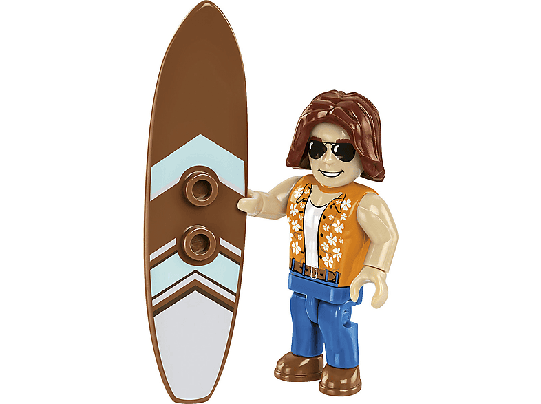 Thumbnail - COBI VW T2a Kombi Bausatz, Mehrfarbig