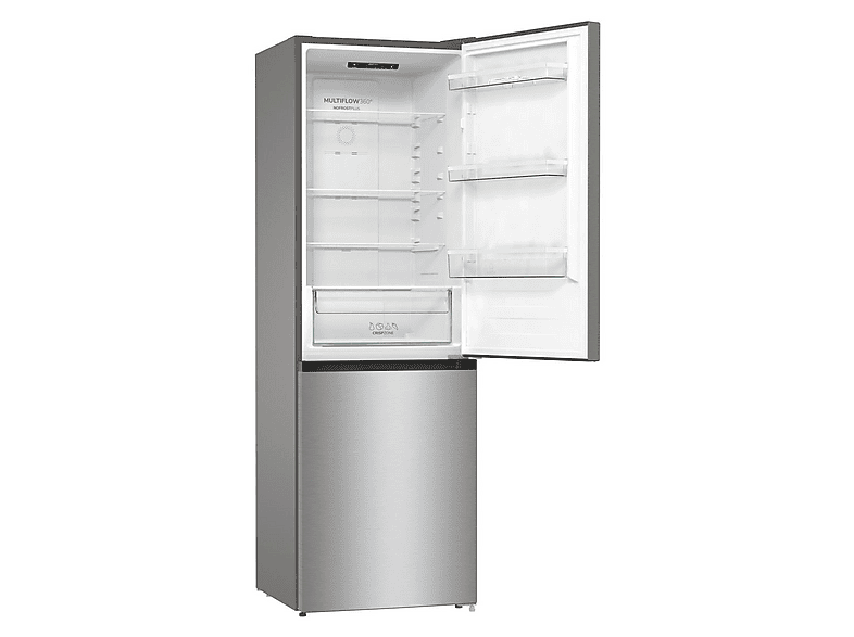 GORENJE NRK61CS2XL4 Kühlgefrierkombination (C, 300 l, 1850 mm hoch, Silber)