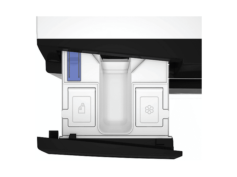 Lavadora carga frontal - Whirlpool WPM 87W ADS SPT, 8 kg, 1400 rpm, 18 Programas, Sense Wash, Tecnología 6th sense, Blanco