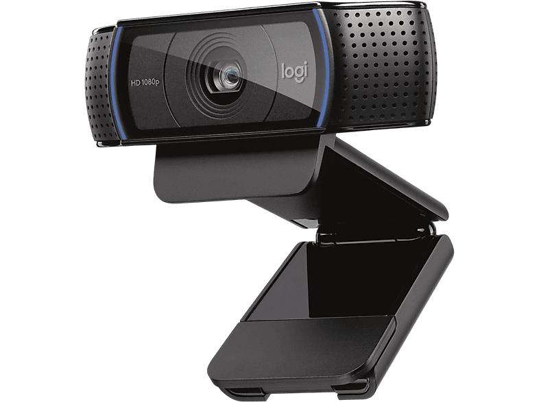 Logitech HD Pro C920 Full HD-Webcam 1920 x 1080 Pixel Klemm-Halterung — Foto 2 von 6
