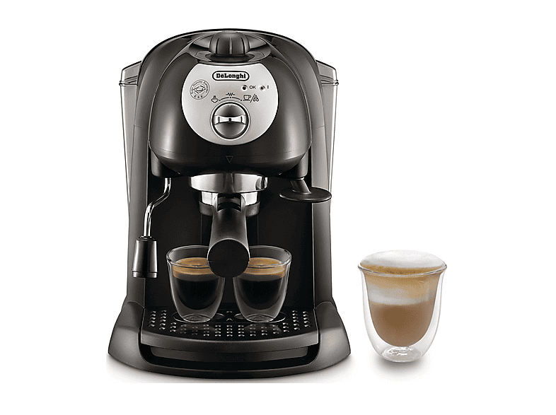 Macchina Caffè Espresso De'Longhi EC 201Cd.b, 1100 W, Nero
