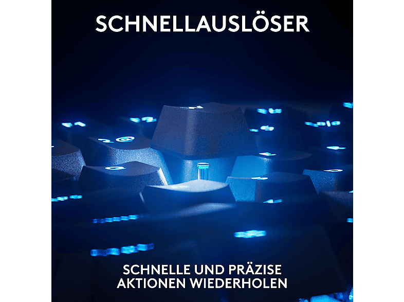 Thumbnail - LOGITECH PRO X TKL RAPID mit magnetischen Analogschaltern, Gaming-Tastatur, kabelgebunden, Black