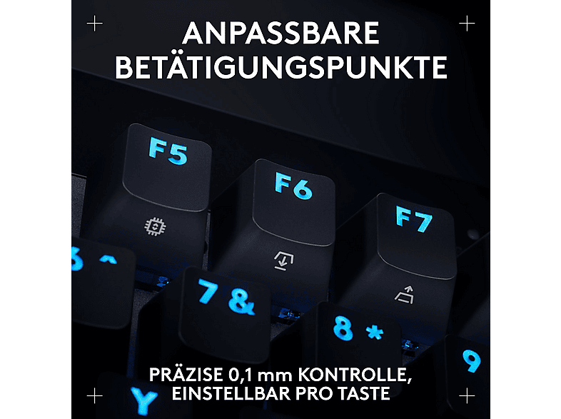 Thumbnail - LOGITECH PRO X TKL RAPID mit magnetischen Analogschaltern, Gaming-Tastatur, kabelgebunden, Black