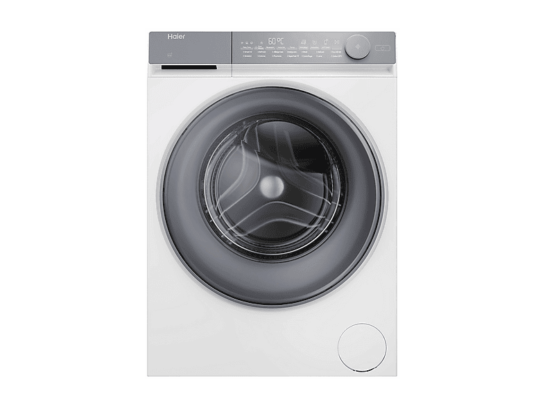 HAIER HW130-B14367U-IT LAVATRICE, Caricamento frontale, 13 kg, 14 programmi, Profondità 67 cm, Giri 1400 rpm, Argento/Bianco, livello rumorosità centrifuga 70 dB(A), Classe A