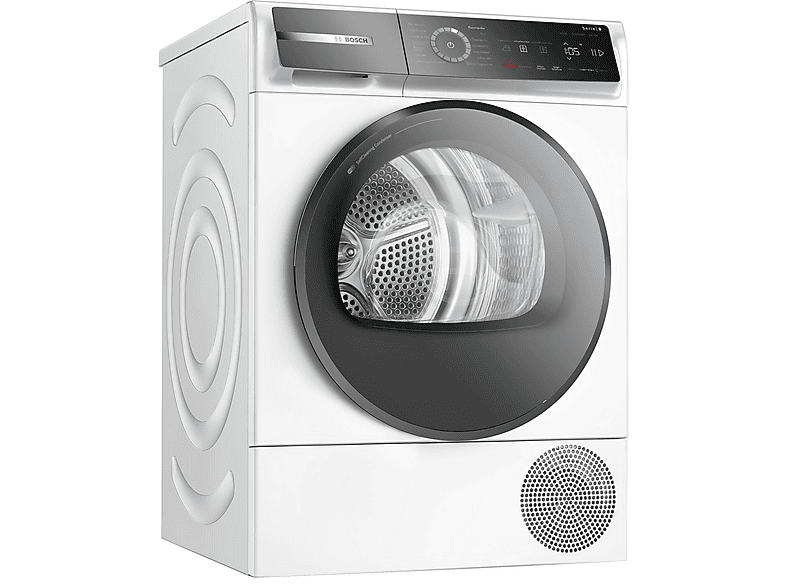 Bosch WQB246D41 Serie 8 Wärmepumpentrockner (9 kg, EEK: B, 59 dB(A)), Weiß) — Foto 3 von 5