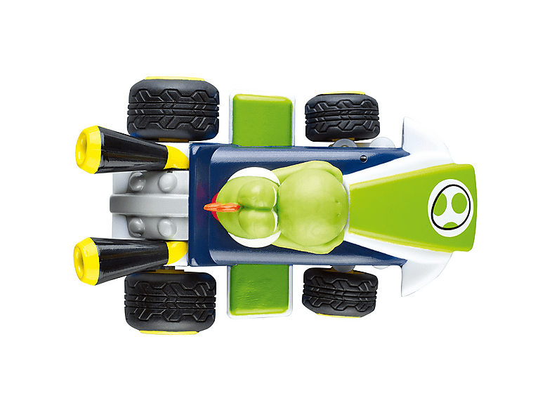 CARRERA RC 2.4 GHz Mario Kart(TM) Mini RC, Yoshi (Paperbox) RC-Fahrzeug, Mehrfarbig