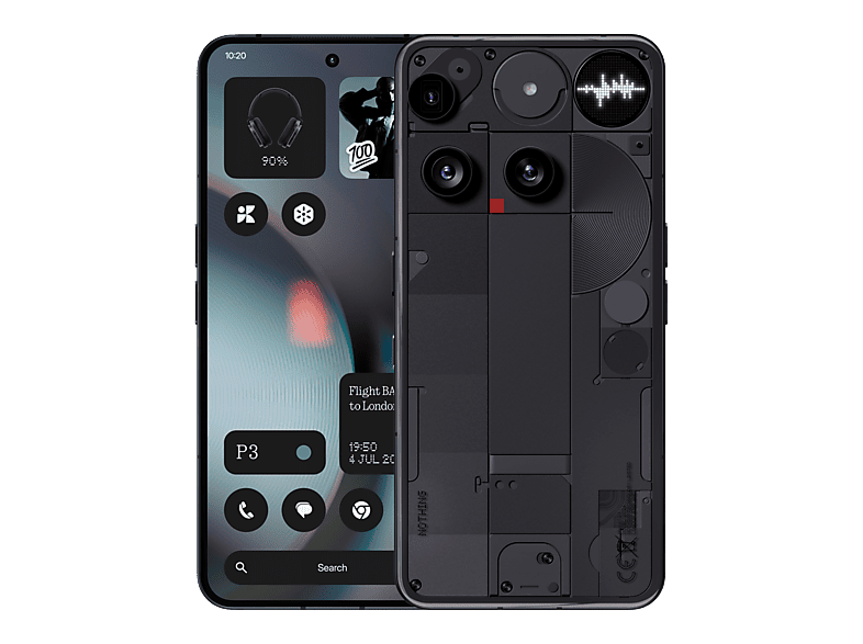 NOTHING Phone (3) 256 GB Schwarz Dual SIM