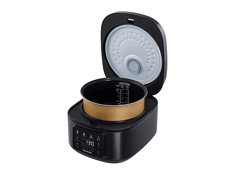PANASONIC SR-DA152KXE Reiskocher (770 Watt, Schwarz)