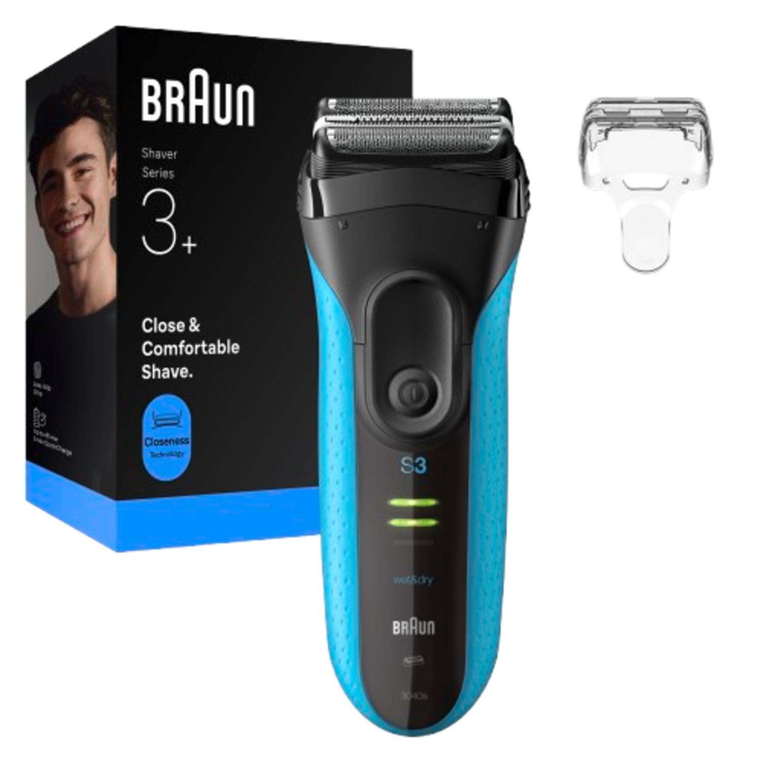 Braun 3040s Scheerapparaat Blauw