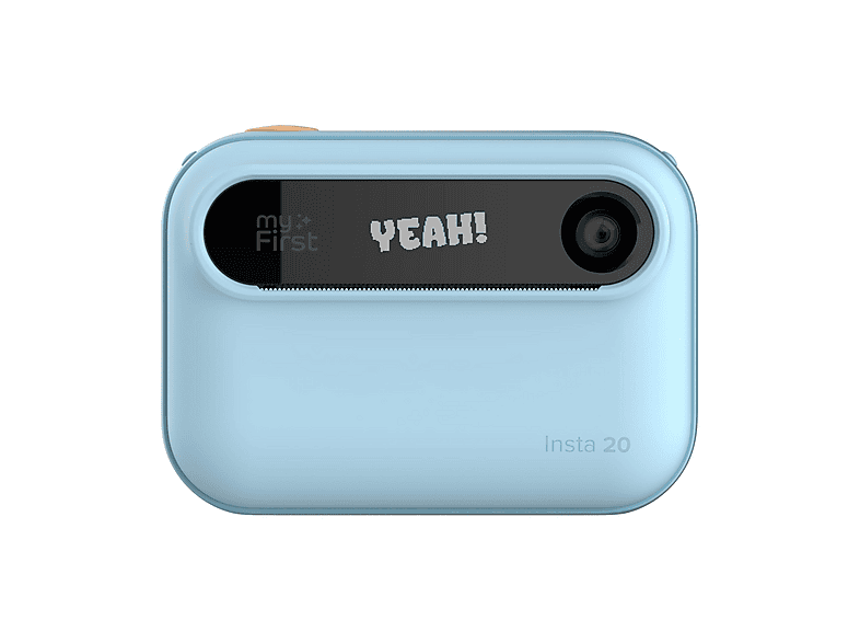 Fotocamera Istantanea per bambini MYFIRST Camera Insta 20, 26 megapixel, dislay a colori da 3", obiettivo selfie, Blu
