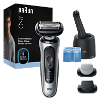 MediaMarkt BRAUN 62-S7650cc Scheerapparaat Zilver aanbieding