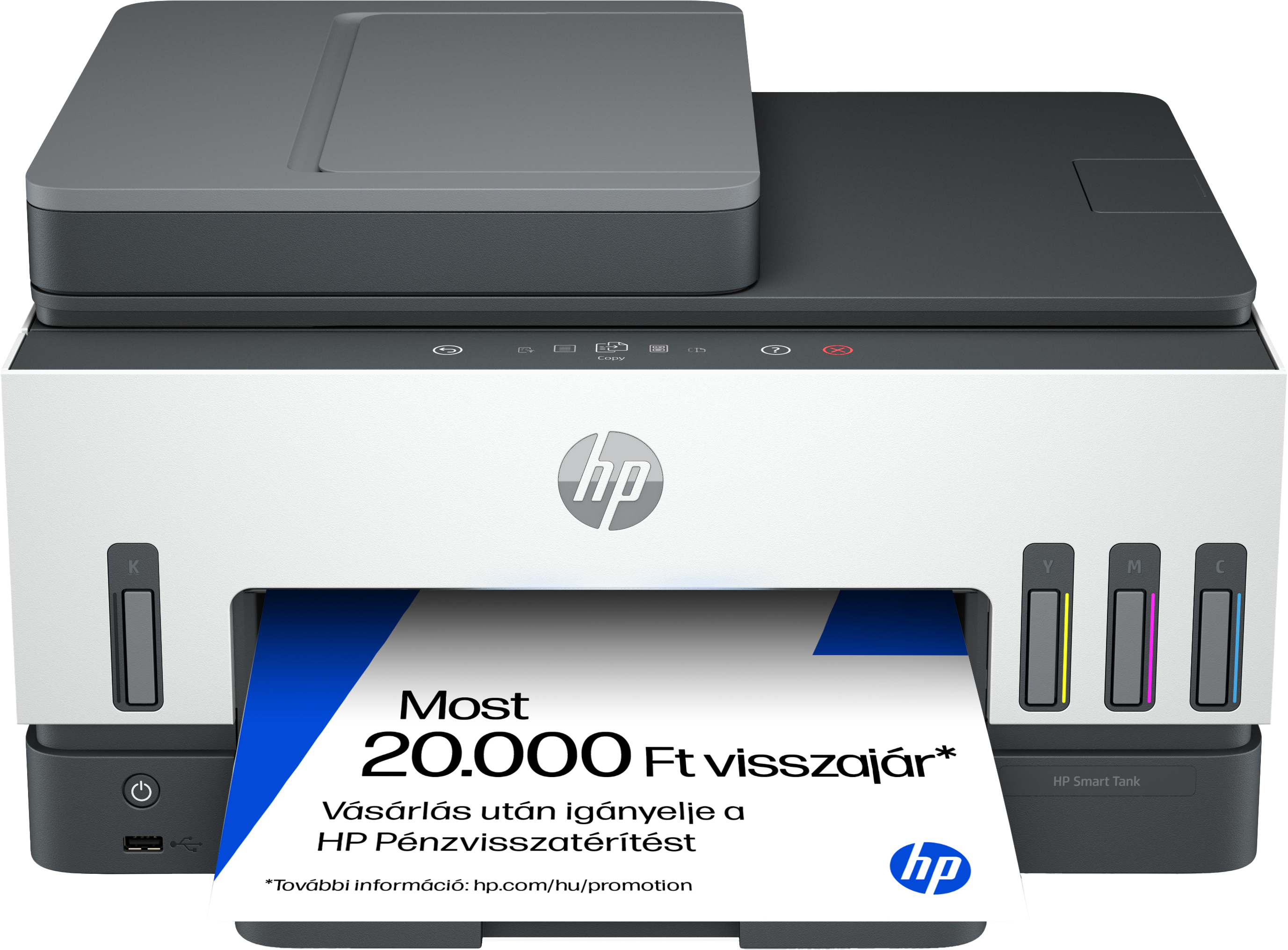 HP SmartTank 790 multifunkciós színes DUPLEX WiFi/LAN külső tintatartályos tintasugaras nyomtató (4WF66A)
