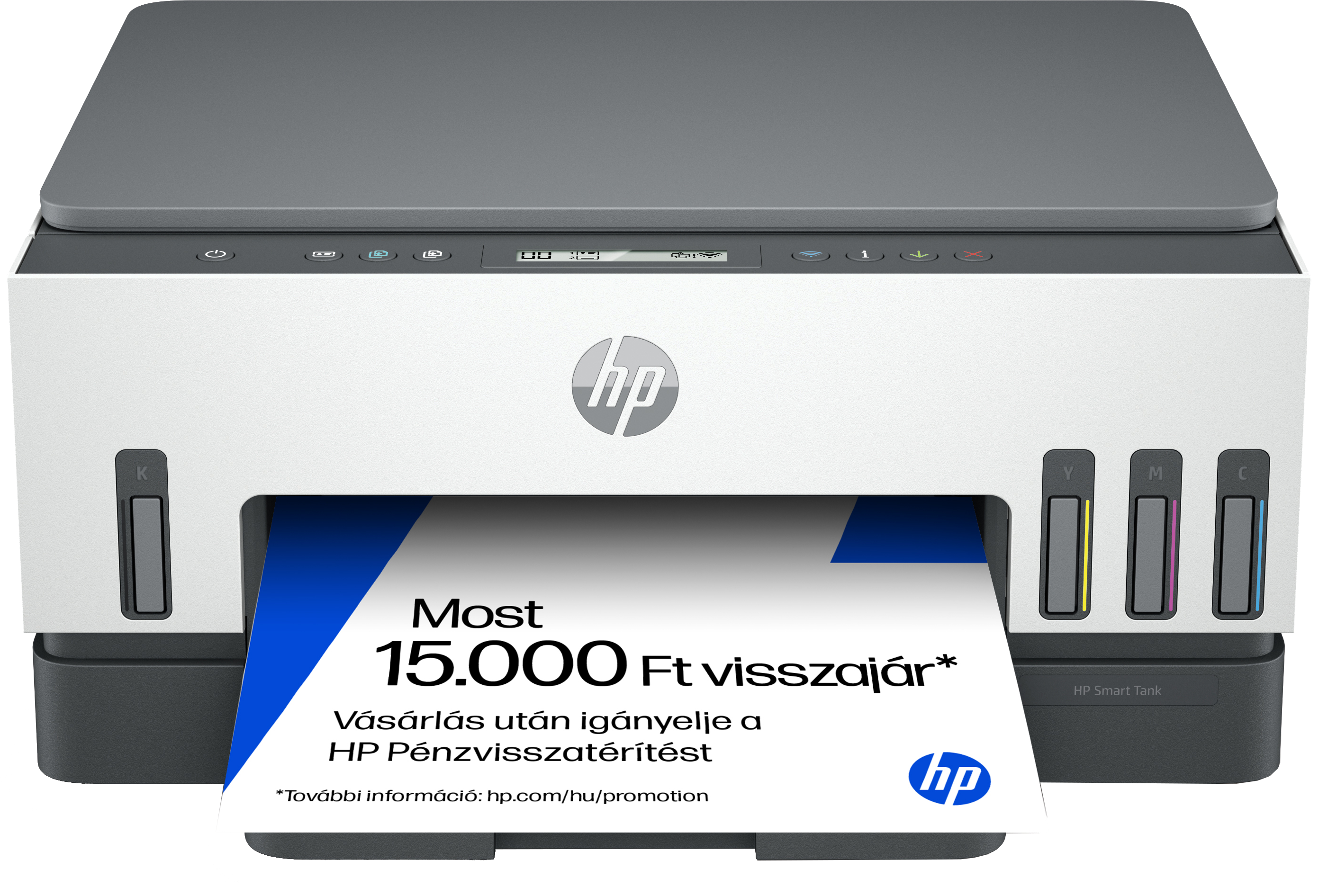 HP SmartTank 720 multifunkciós színes DUPLEX WiFi külső tintatartályos tintasugaras nyomtató (6UU46A)