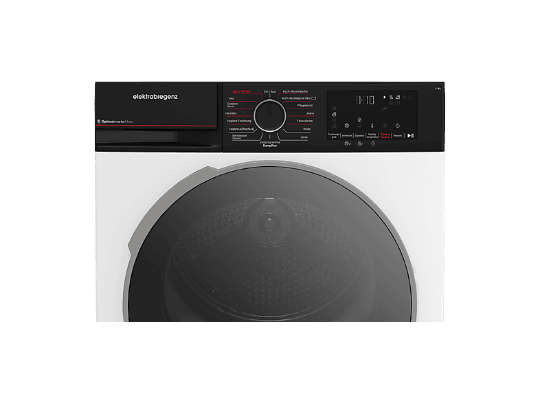 Elektra Bregenz TKFX 84302 H Hybrid 2.0 Wärmepumpentrockner (8 kg, EEK: C, 63 dB(A)), Weiß) — Foto 2 von 4