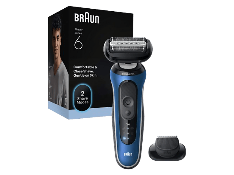 Braun 62-B1200S Electric Shaver Blue