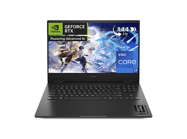 HP Omen 16-wd0005nl, 16,1", processore Intel Core I7 13620H, Nvidia GeForce RTX 4060, 16 GB, 512 GB Ssd, Nero siderale Notebook Gaming