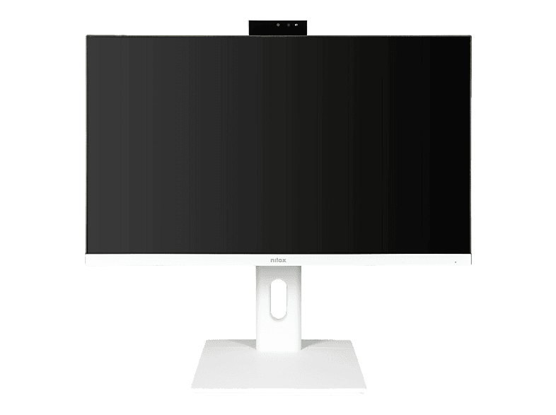 Nilox NXM24REGWEB01W, 24 Full-HD, 75 Hz, 5 ms, IPS (Conmutación en el plano), Altura Ajustable, WebCam