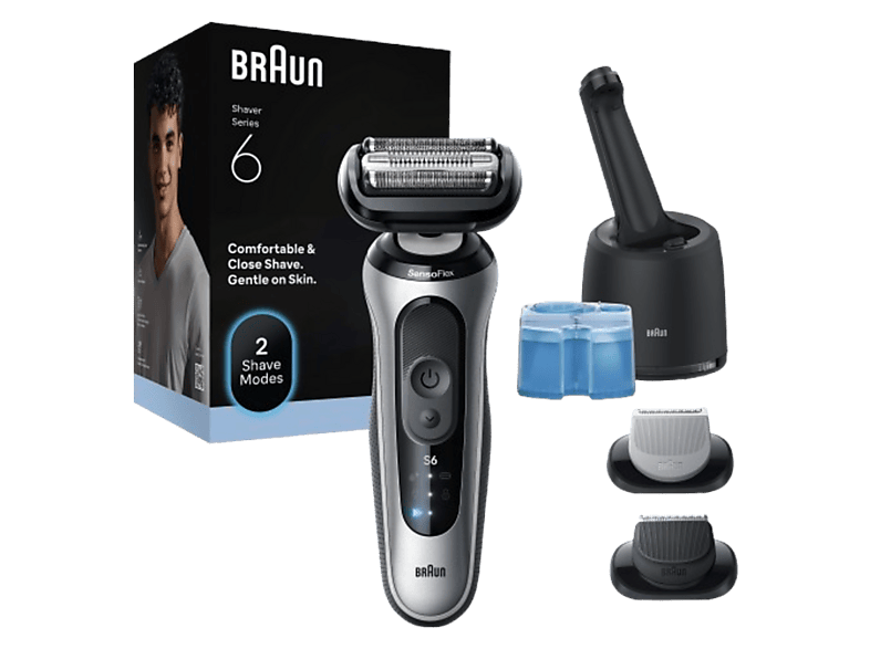 Braun 62-S7650cc Scheerapparaat Zilver