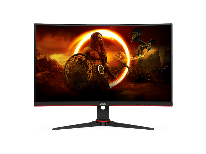 AOC C27G2ZE/BK, 27 FHD, 240Hz, 0.5 m, VA Curvo 1500Rs, FreeSync Premium