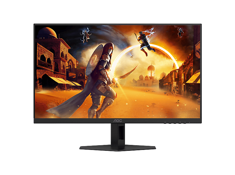 AOC 24G4XE, 24 Full HD, 180 Hz, 1 ms GtG, 0.5 MPRT, Fast IPS, G-SYNC Compatible + Adaptive Sync, Altavoces integrados