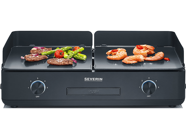 SEVERIN PG 8569 Tischgrill, Schwarz (2200 Watt) | MediaMarkt