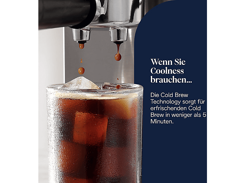 De'Longhi EC 890.M Dedica Duo Espressomaschine (Edelstahl, 1450 Watt, 15 bar) — Foto 4 von 5