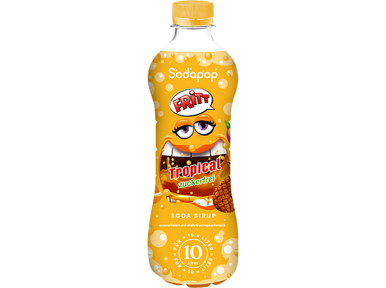Sodapop Fritt Tropical Ohne Zucker Sirup 100ml