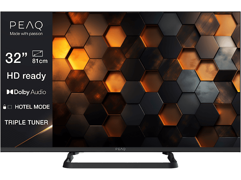 Peaq PTV 32H-5025C HD Ready LED TV 32 Inch