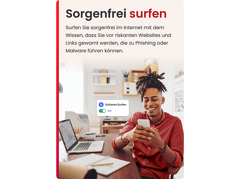 McAfee Internet Security 1 Gerät - 1 Jahr für Windows, macOS, Android, iOS, ChromeOS [Download Code]; Electronic Software Download — Foto 4 von 5