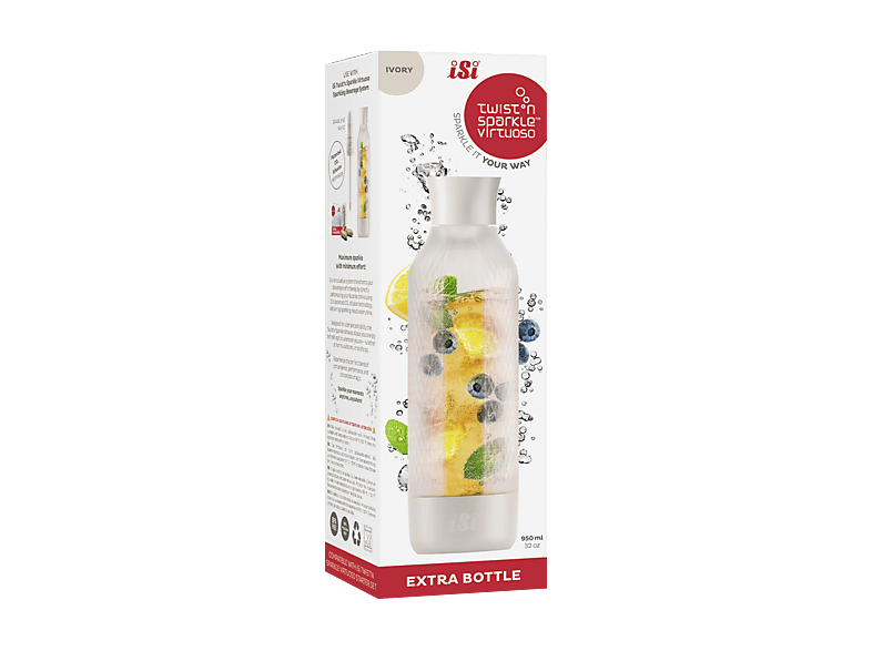 ISI Virtuoso Twist'n Sparkle Zusatzflasche, Ivory, 0.95l; Zusatzflasche — Foto 2 von 2