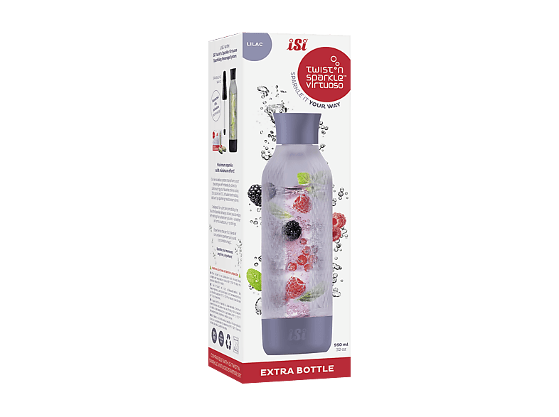 ISI Virtuoso Twist'n Sparkle Zusatzflasche, Lilac, 0.95l; Zusatzflasche — Foto 2 von 2