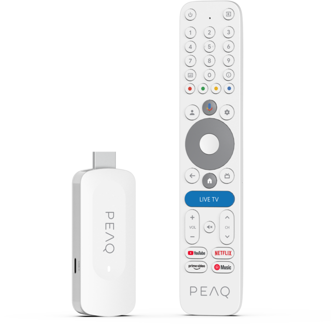 Peaq Google Full-hd Stick Tv Stick