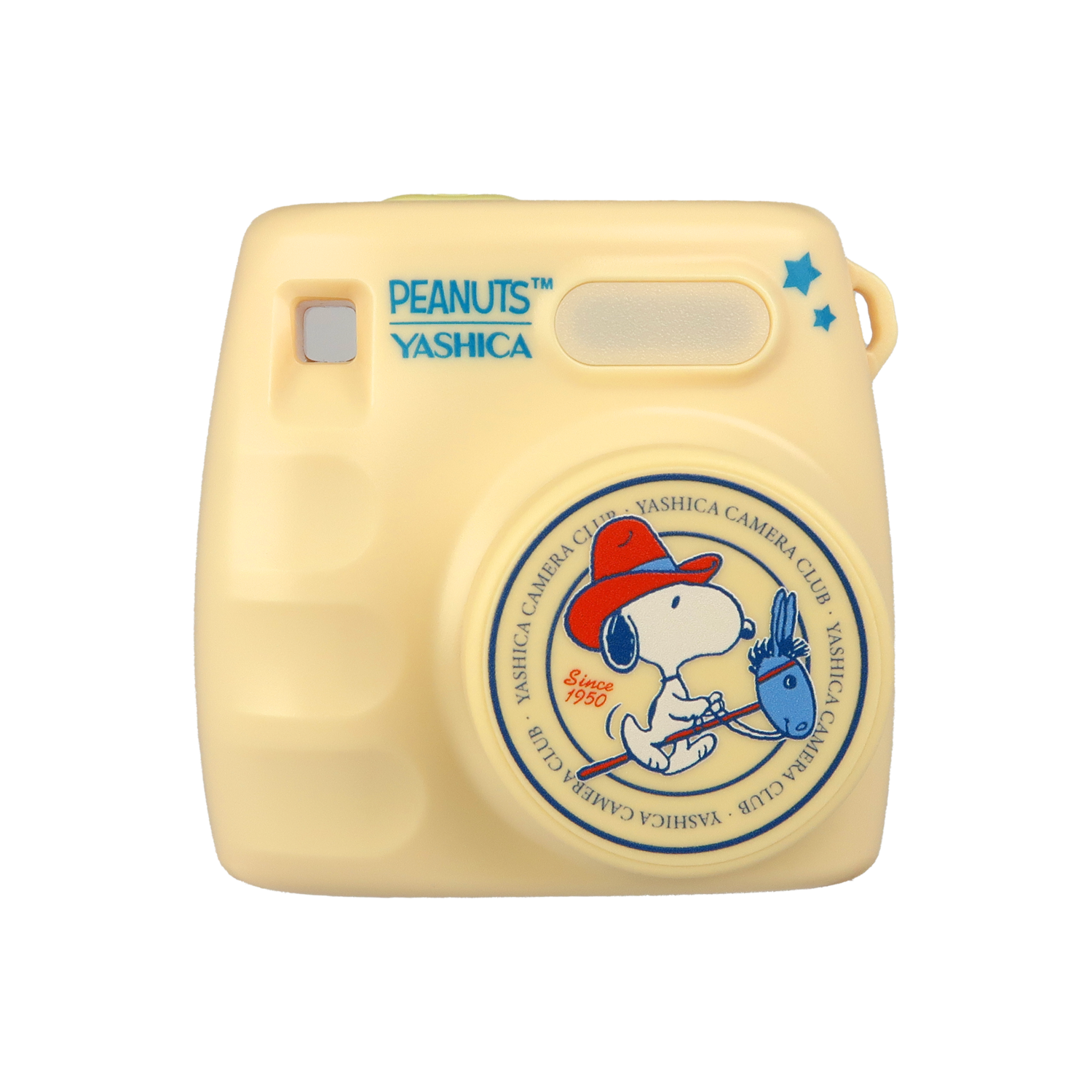 Yashica Peanuts Mini Digital Camera - Cream Compactcamera Beige