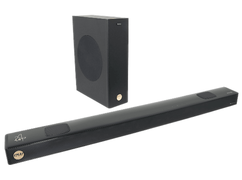 Soundbar PEAQ PEB 512-RW Robbie Williams Edition 5.1.2 Czarny
