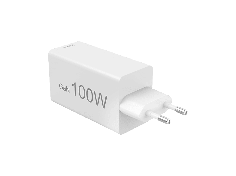 Thumbnail - HAMA USB-C / USB-A Mini-Ladegerät Universal, Weiß