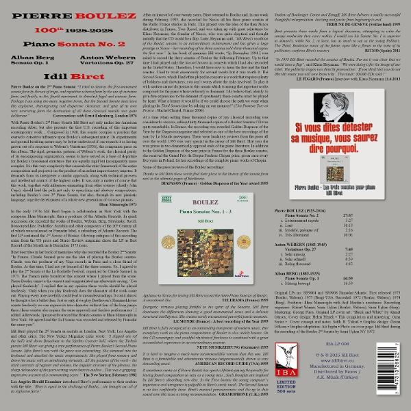 Text aus einem Buch mit Text und einem CD-Cover mit Musikdetails.
