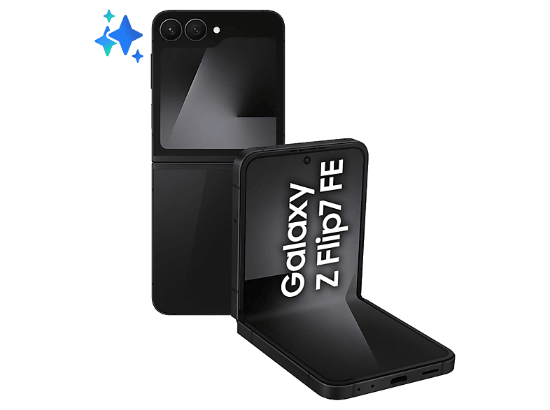 Smartfon SAMSUNG Galaxy Z Flip7 FE 5G 8 GB/256 GB Czarny | MediaMarkt